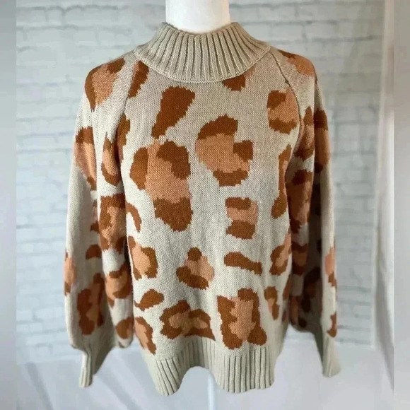 Vici dolls Very j giraffe balloon oversized sweater woman’s size M boutique cute - Picture 15 of 15
